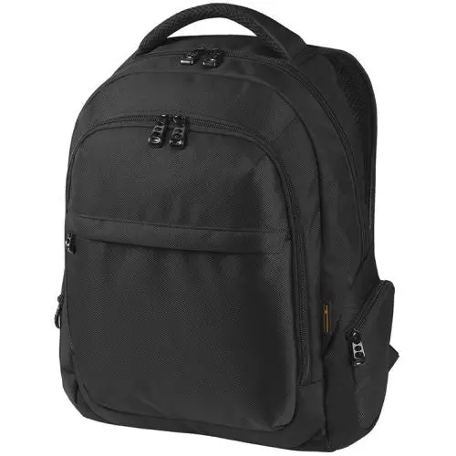 Laptop-Rucksack MISSION - robust & stylisch - schwarz
