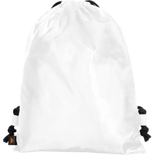 Weißer Taftrucksack SPORT - Leichter und Vielseitiger Sportrucksack