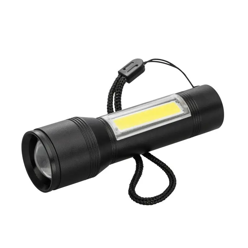 REEVES-FLASH 100 LED-Taschenlampe – Kompakte Hochleistungslampe, Schwarz