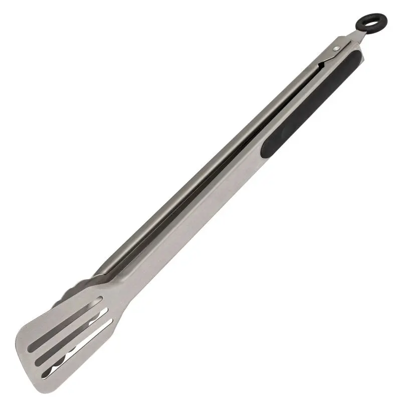 RE98-SAPHIRA Grillzange in Silber – Premium BBQ-Zubehör für Perfekte Grillabende