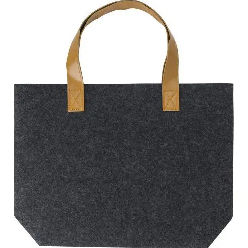 Hunter rPET-Filz Shopper - Urbanes Grau