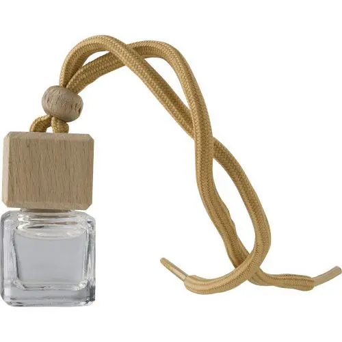 Roman Nachfüllbarer Glas-Autoerfrischer in Braun, Stilvoll & Ökologisch