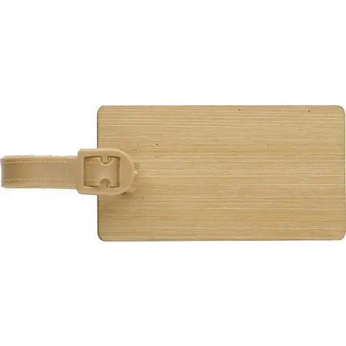 Brauner Bambus-Gepäckanhänger Shawn – Ökologisch & Robust