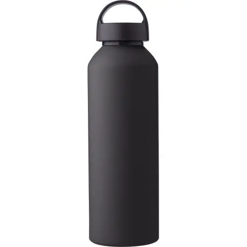 Rory Recycelte Aluminiumflasche, 650ml, Tiefschwarz