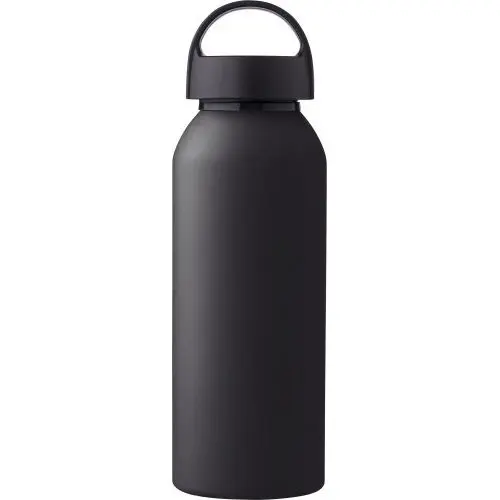 Zayn Stilvolle Schwarze Aluminiumflasche, Recycelt