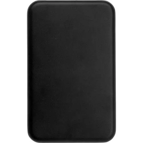 Aluminium Solar Powerbank Drew - Schwarz Leistungsstarke, Umweltfreundliche Ladestation