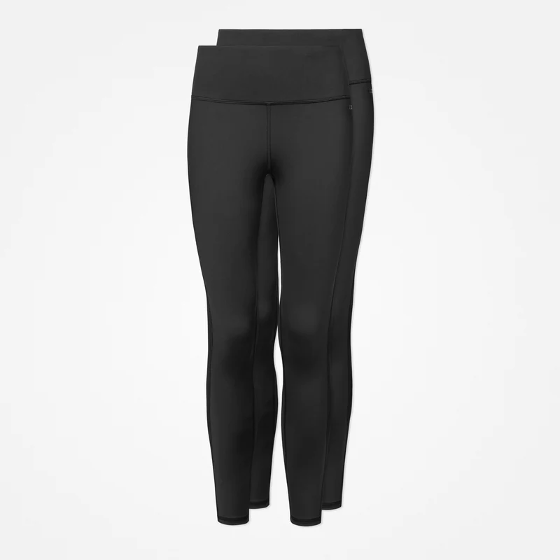 High Waist Leggings Mesh | Schwarz