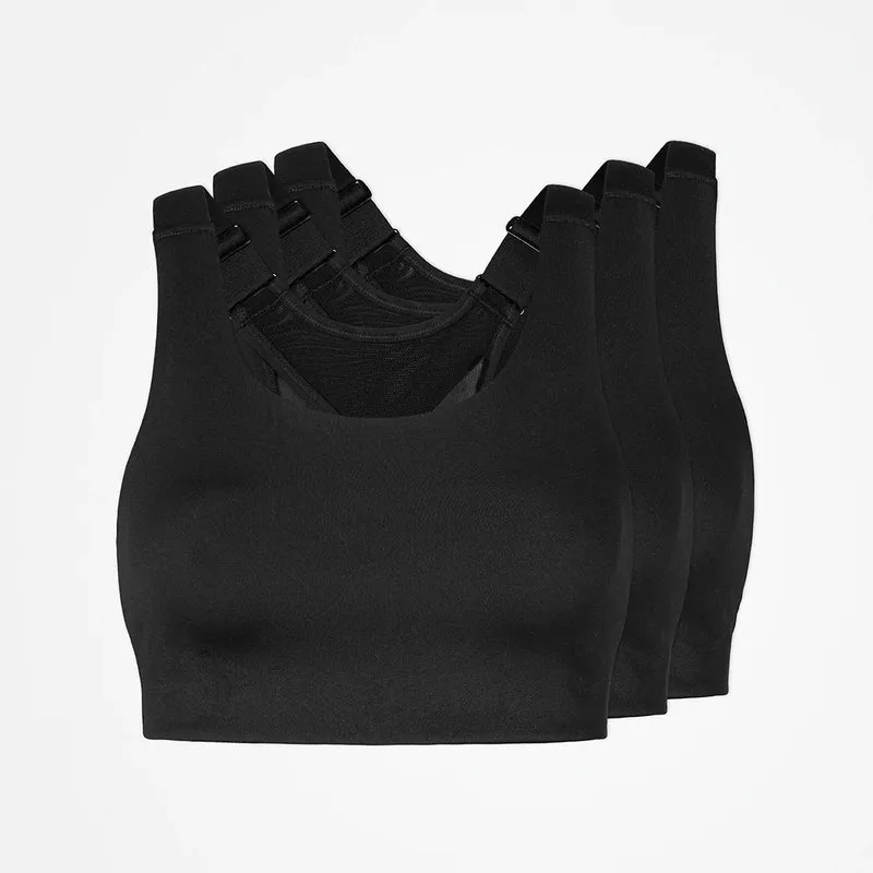 Sport-BH Mesh | Schwarz