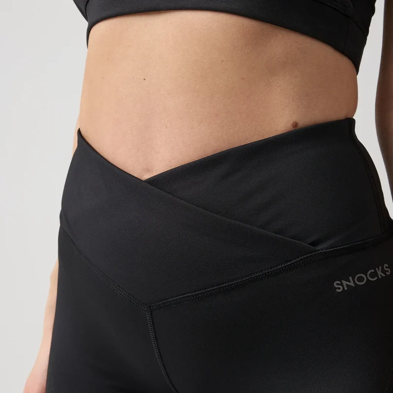 Radlerhose Damen V Cross | Schwarz