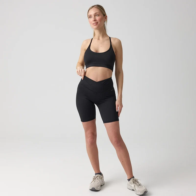Radlerhose Damen V Cross | Schwarz