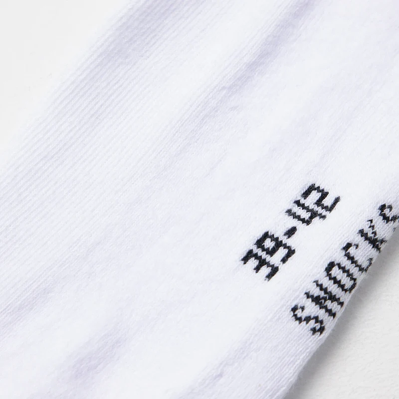 Retro Sneaker Socken | Schwarz (Streifen)