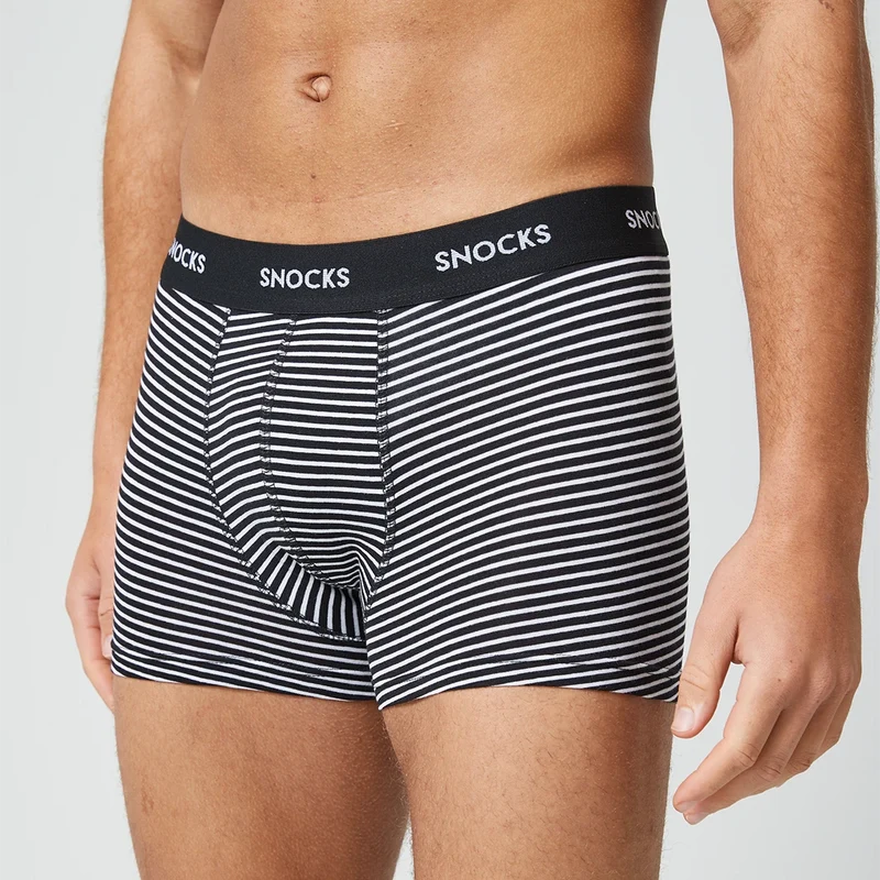 Boxershorts mit Streifen | Olivgrüne Streifen