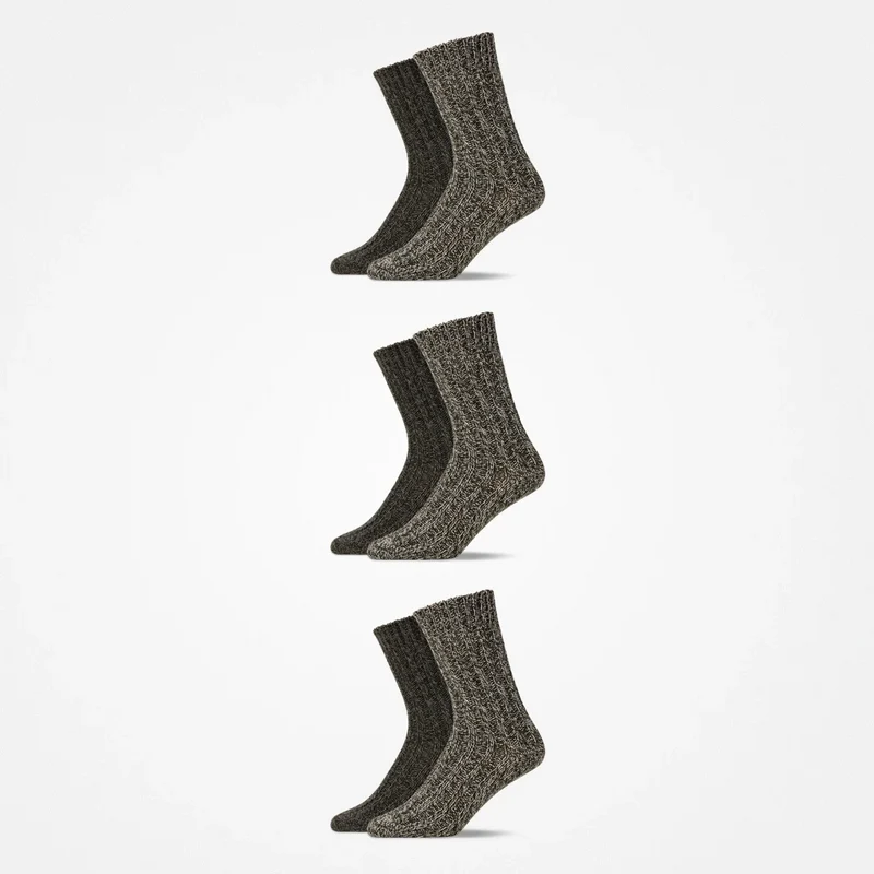 Norweger Socken | Mix (Olive)