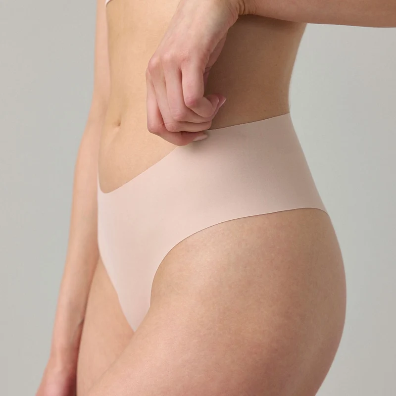 Hipster Panties Seamless | Schwarz