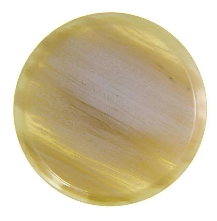 Hornimitat Ösenknopf Beige – Blazer- und Sakkoknopf KBG-210