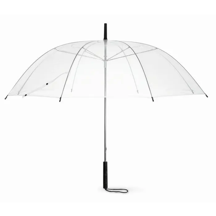 BODA Transparenter Regenschirm Stilvoll & Robust Windfest & Langlebig