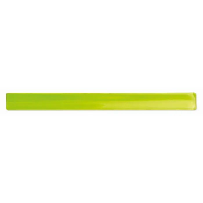 Snap-Reflektorband ENROLLO 32x3cm: Gelb, Sichtbar, Flexibel für Sicherheit im Dunkeln
