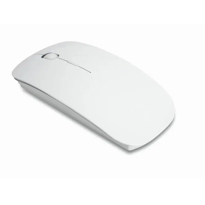 Optische Maus CURVY - Elegantes Weiß