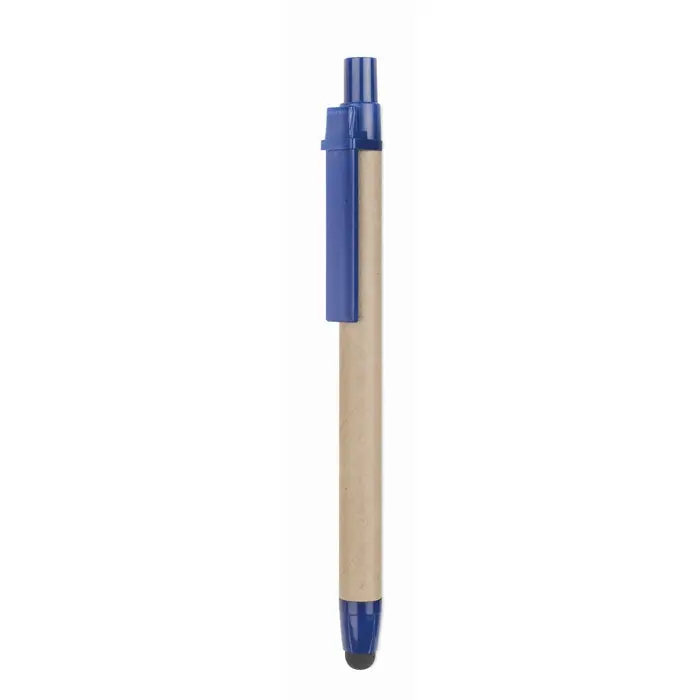 RECYTOUCH Kugelschreiber mit Stylus - Blau, Umweltfreundlich, Multifunktional