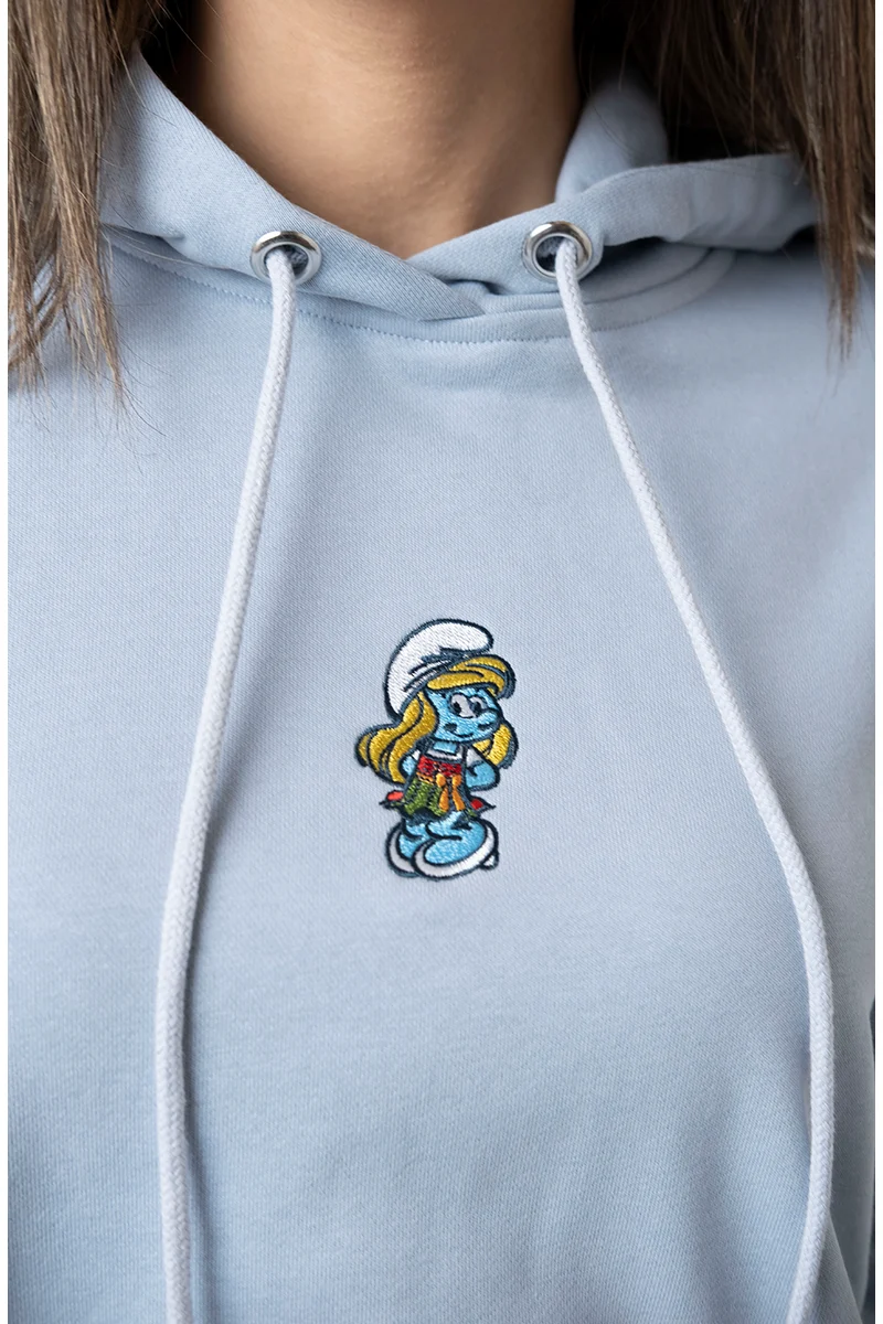 Damen Pullover Schlumpfine