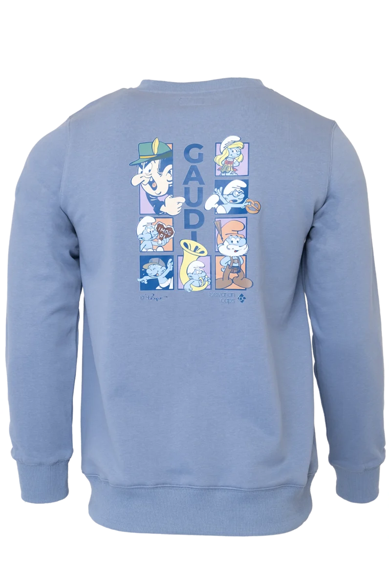 Herren Pullover Schlumpf Volkfsfestgaudi