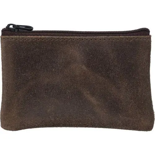 Phillipa Leder Schlüsseletui - Braun, Elegante Kompakte Schlüsseltasche