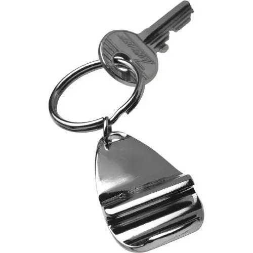 Metallschlüsselanhänger Alma - Silber - Eleganter und robuster Schlüsselring