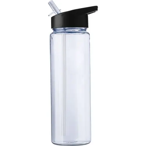 Ahmed rPET Trinkflasche, Schwarz, Umweltfreundlich, 1000 ml, aus recyceltem Material