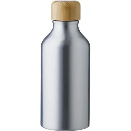 Addison Aluminium Trinkflasche in Silber - Modern & Funktional, 650 ml