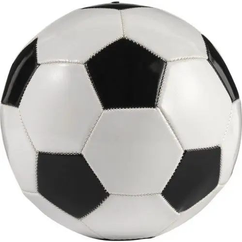 Ariz Fußball aus PVC in Klassischem Schwarz-Weiß – Haltbar und Vielseitig
