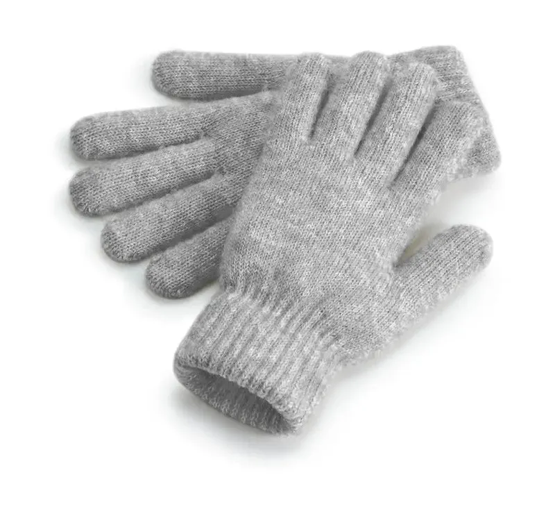 Kuschelige Ripphandschuhe mit Umschlag