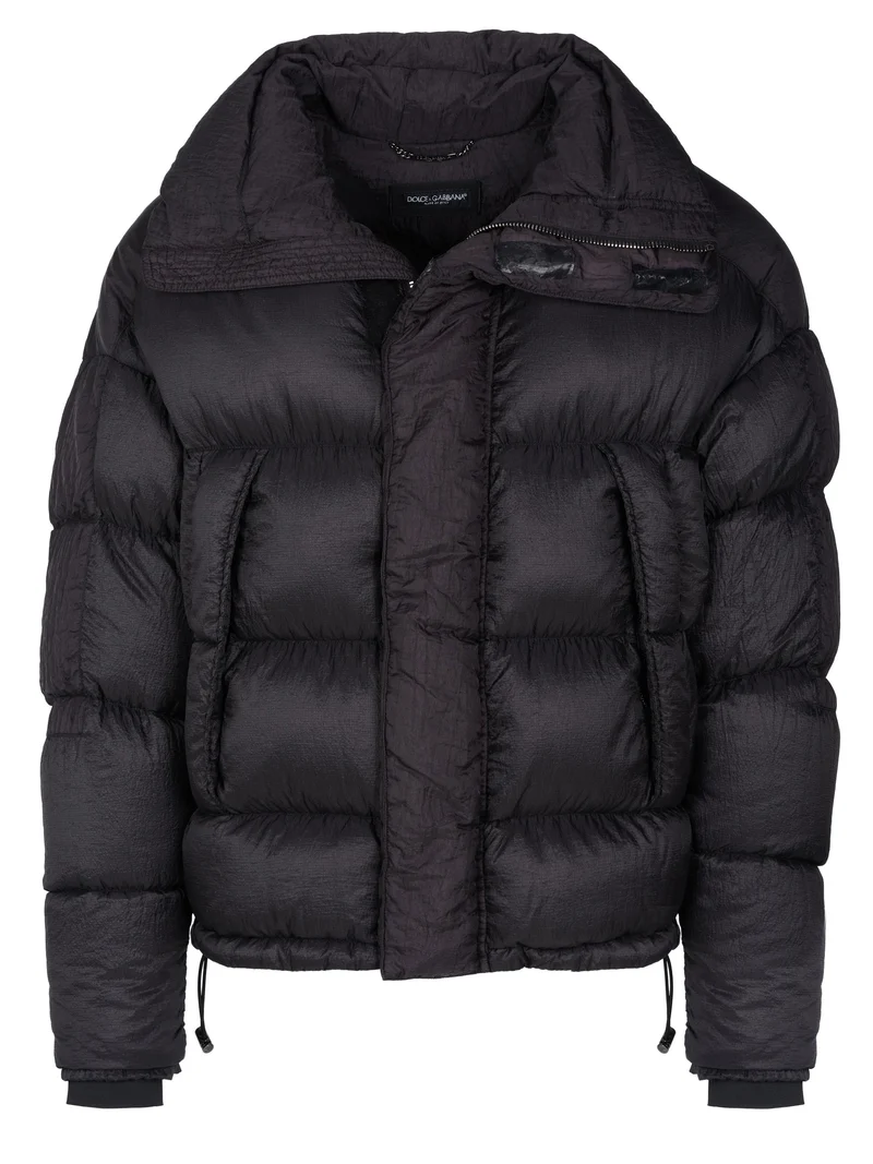 Dolce & Gabbana Pufferjacke schwarz
