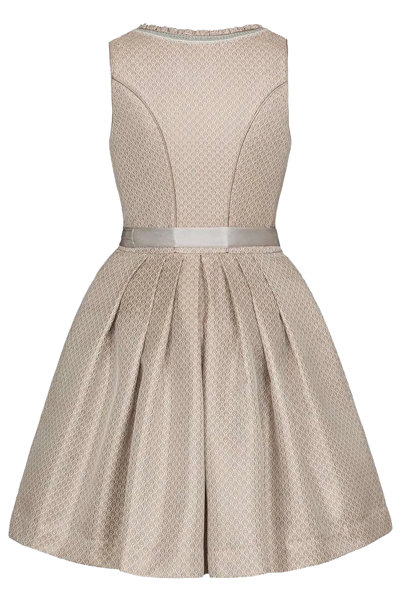 Mini-Dirndl mit Spitzenschürze