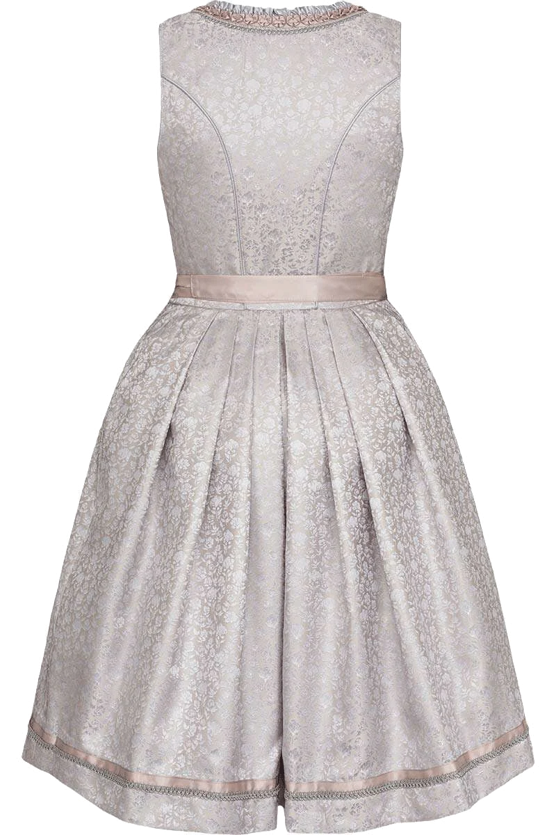 Mini-Dirndl mit Spitzenschürze