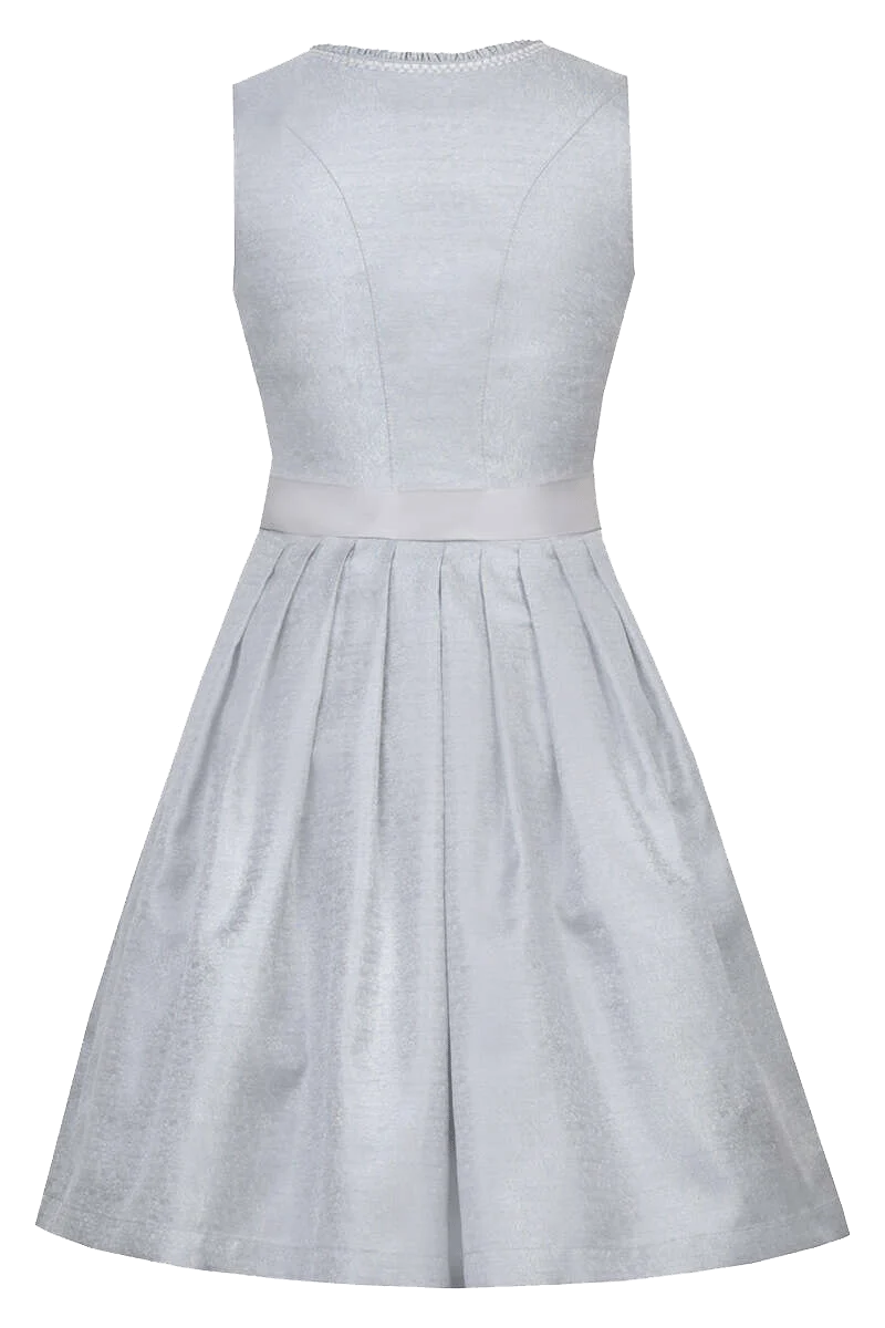 Mini-Dirndl mit Spitzenschürze