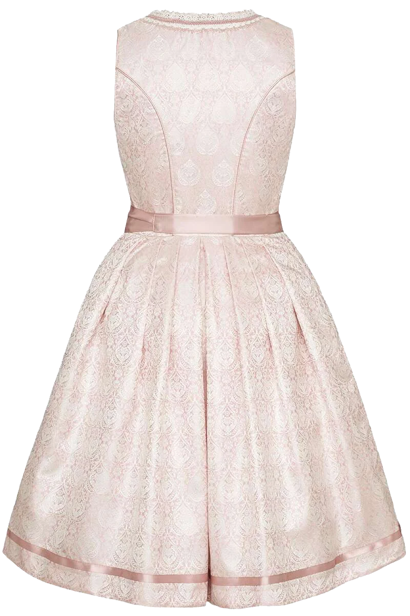 Mini-Dirndl mit Spitzenschürze