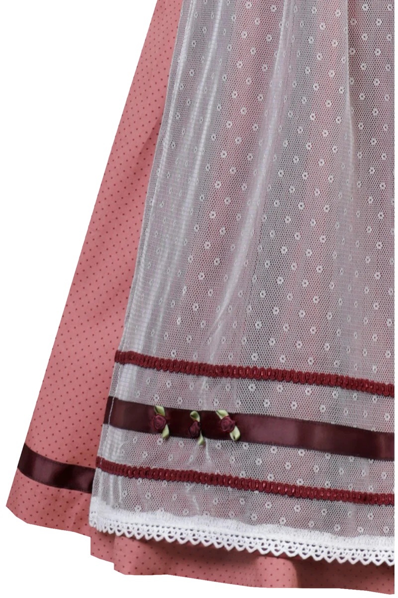 Mini-Dirndl mit Rüschen