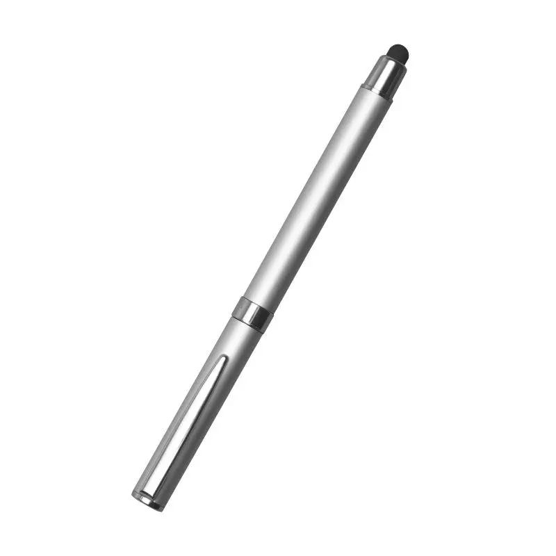 Hochwertiger Tintenroller CLIC CLAC-DALLAS - Silber - Edler Rollerball Pen für Professionelle