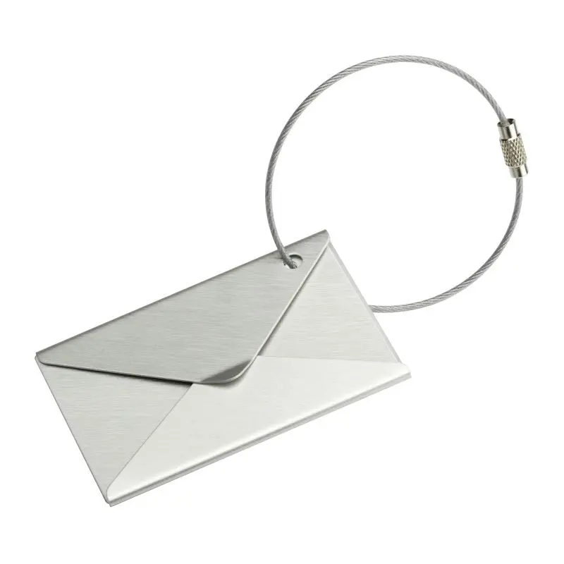 Silberner Kofferanhänger REFLECTS-CAICÓ – Elegant & Praktisch