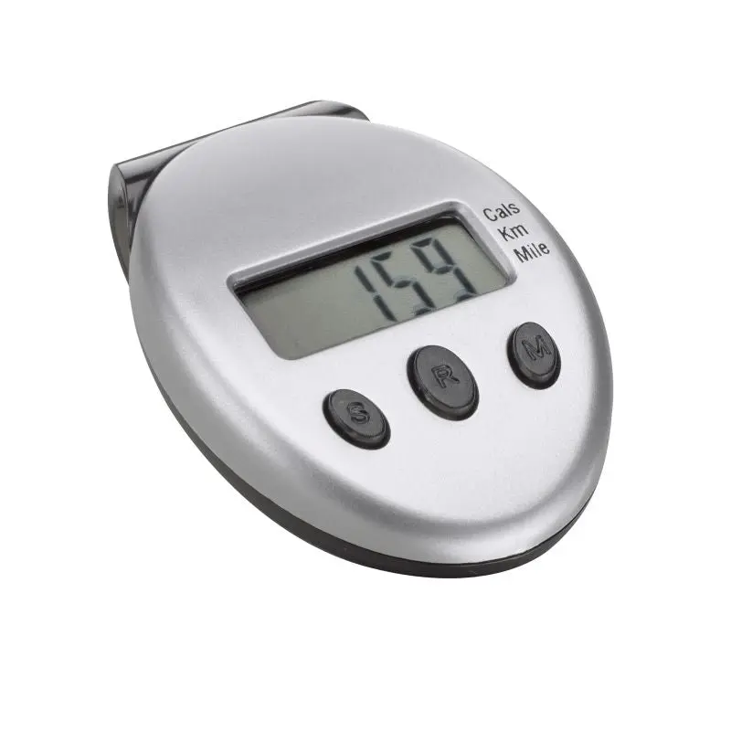 REFLECTS-PANAMA Pedometer in Elegantem Silber - Aktivitätsmonitor