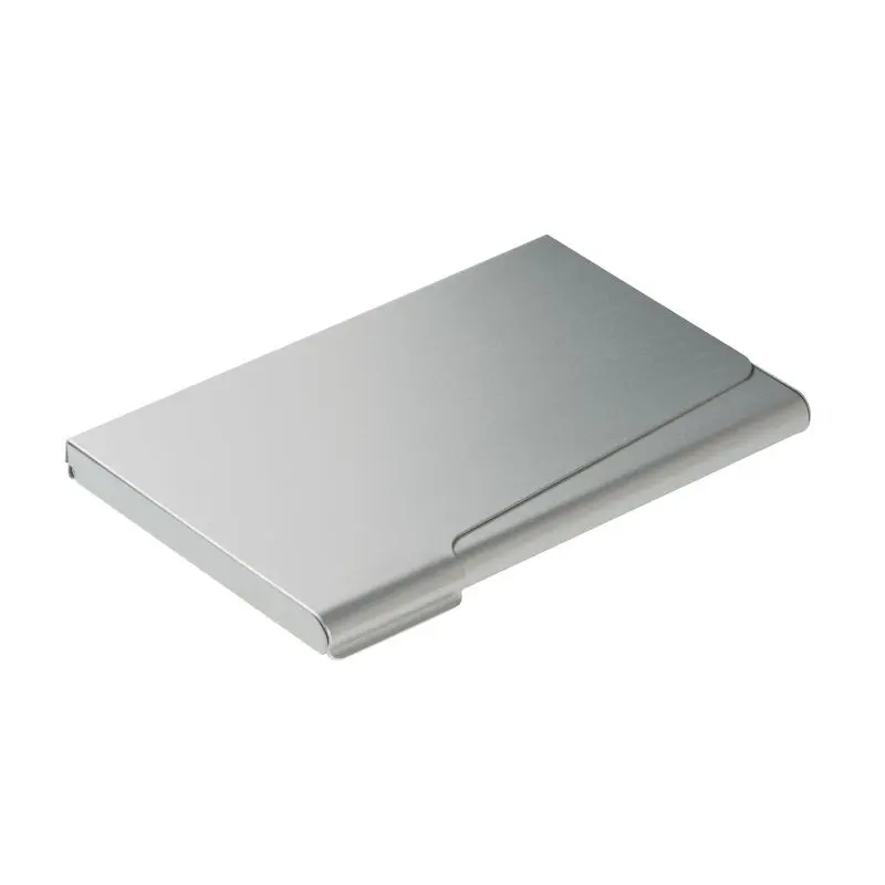 RE98-COVER Kartenbox für Kredit- und Visitenkarten - Silber, Elegant