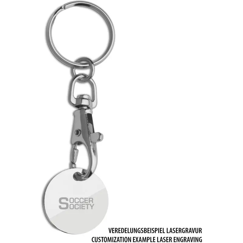 Reflects-Culleredo Einkaufswagenlöser Chip - Elegantes Silber