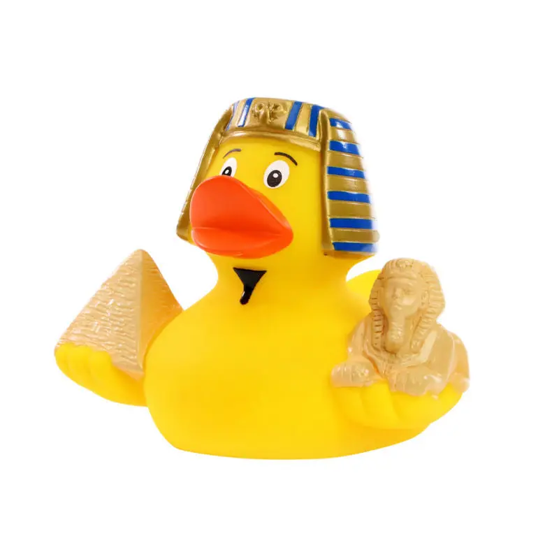 Schnabels Quietsche-Ente Ägypten in Bunt - Historisch inspiriertes Spielzeug