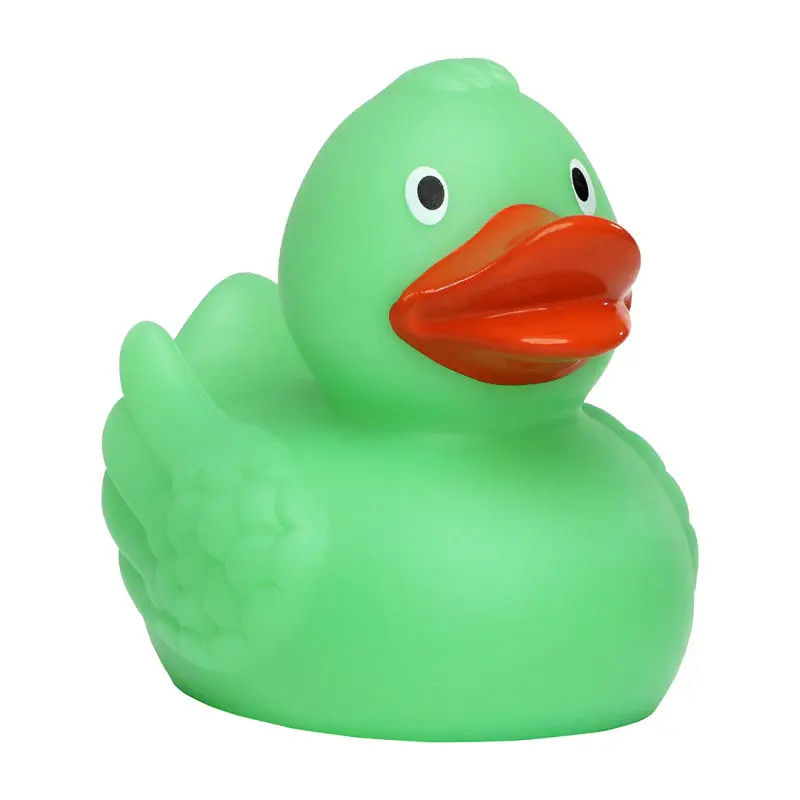Schnabels Magic Duck mit Farbwechsel in Grün - Zauberhaftes Badespielzeug