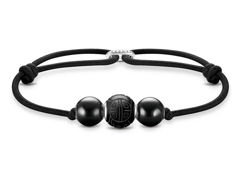 Thomas Sabo Armband Bead schwarz A2081-811-11-L22V