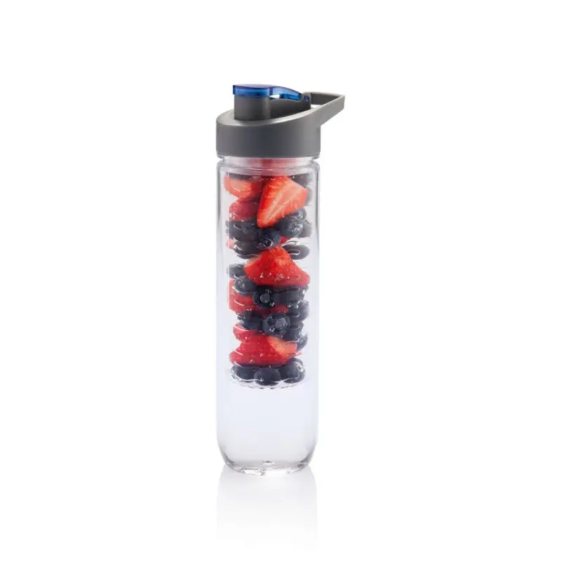 Aromafach-Wasserflasche in Blau - Geschmackvolles Trinkerlebnis, 750ml