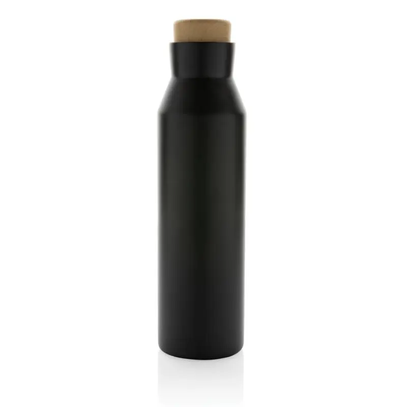 Schwarz Gaia 500ml Umweltfreundliche RCS-Recycled Edelstahlflasche