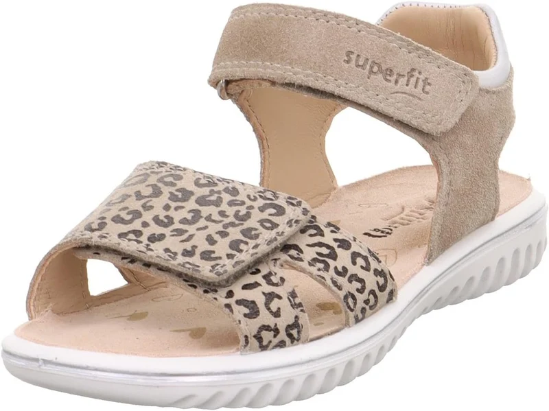 Superfit Sandale Leder SPARKLE beige