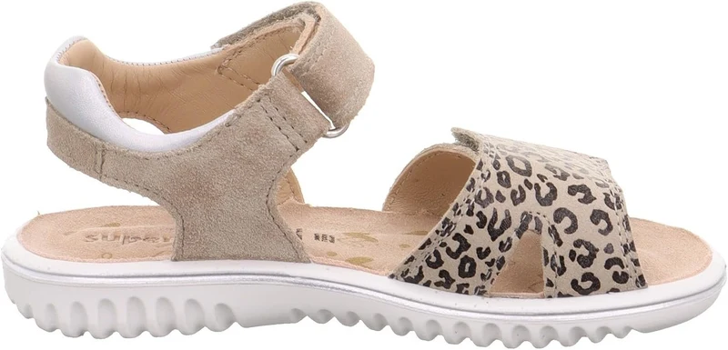 Superfit Sandale Leder SPARKLE beige