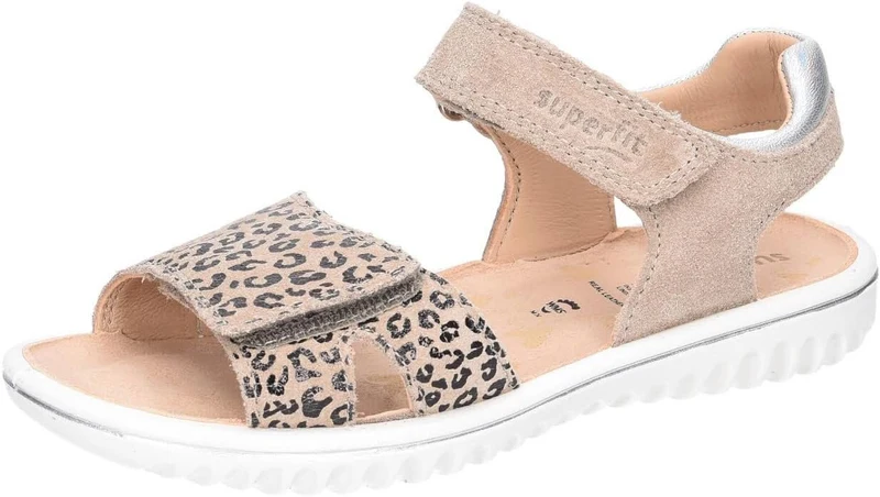 Superfit Sandale Leder SPARKLE beige